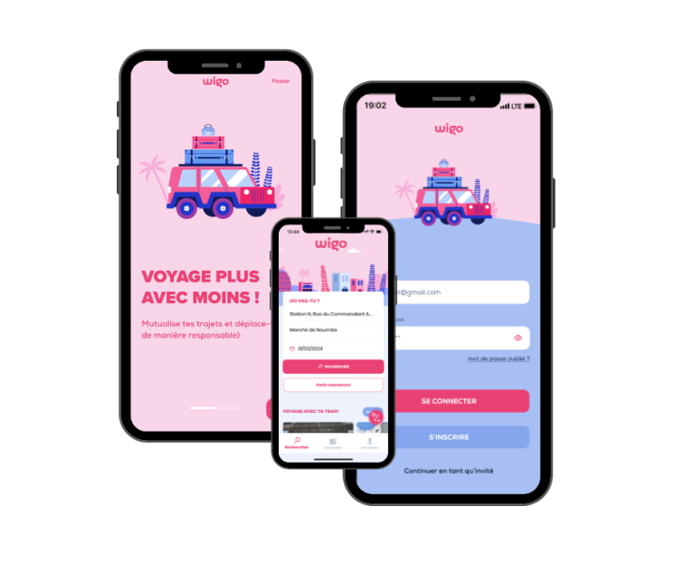 Wigo - Application mobile