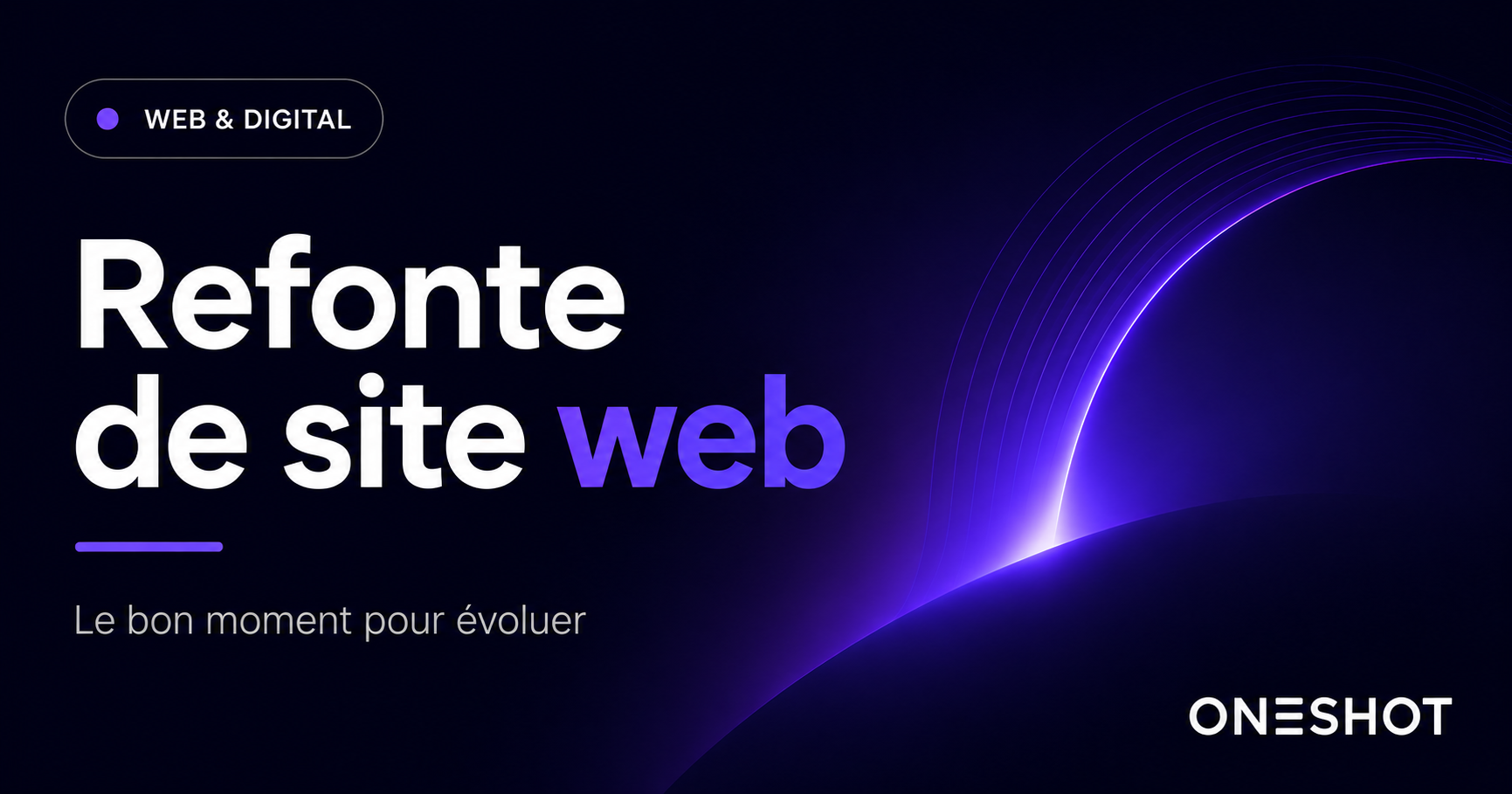 Refonte de site web en Nouvelle-Calédonie : WordPress ou développement sur mesure — One Shot