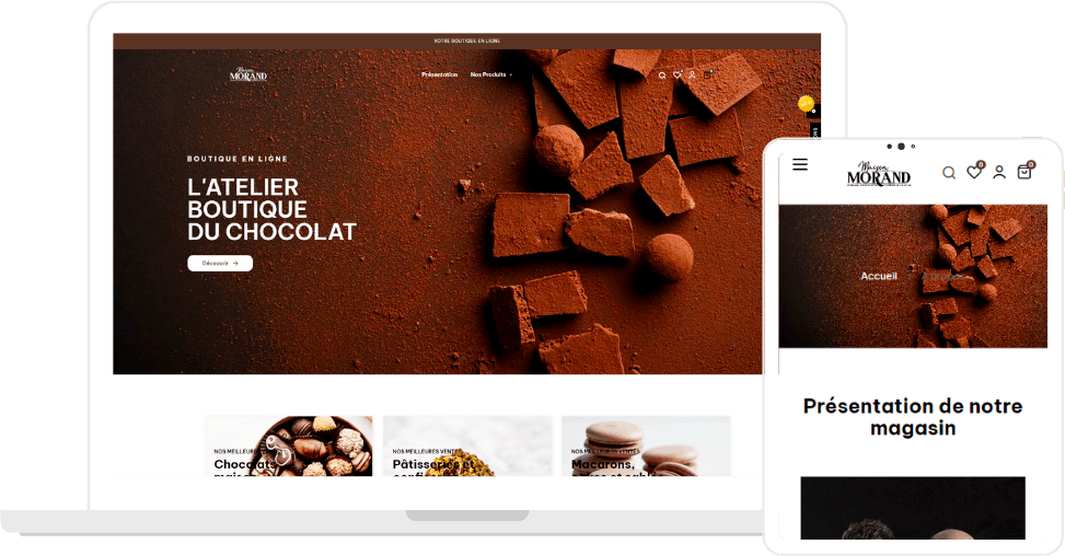 Commandez vos chocolats préférés !