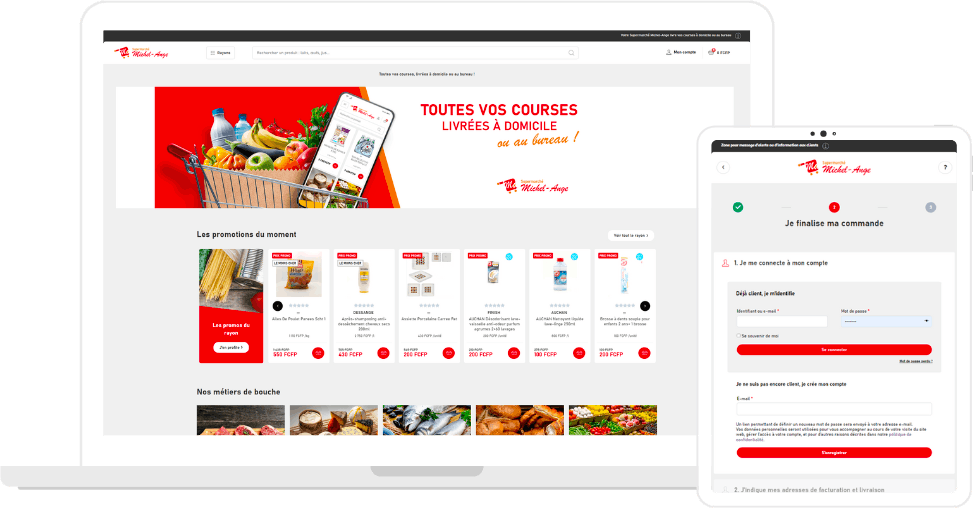 Site e-commerce à Nouméa pour faire ses courses en ligne